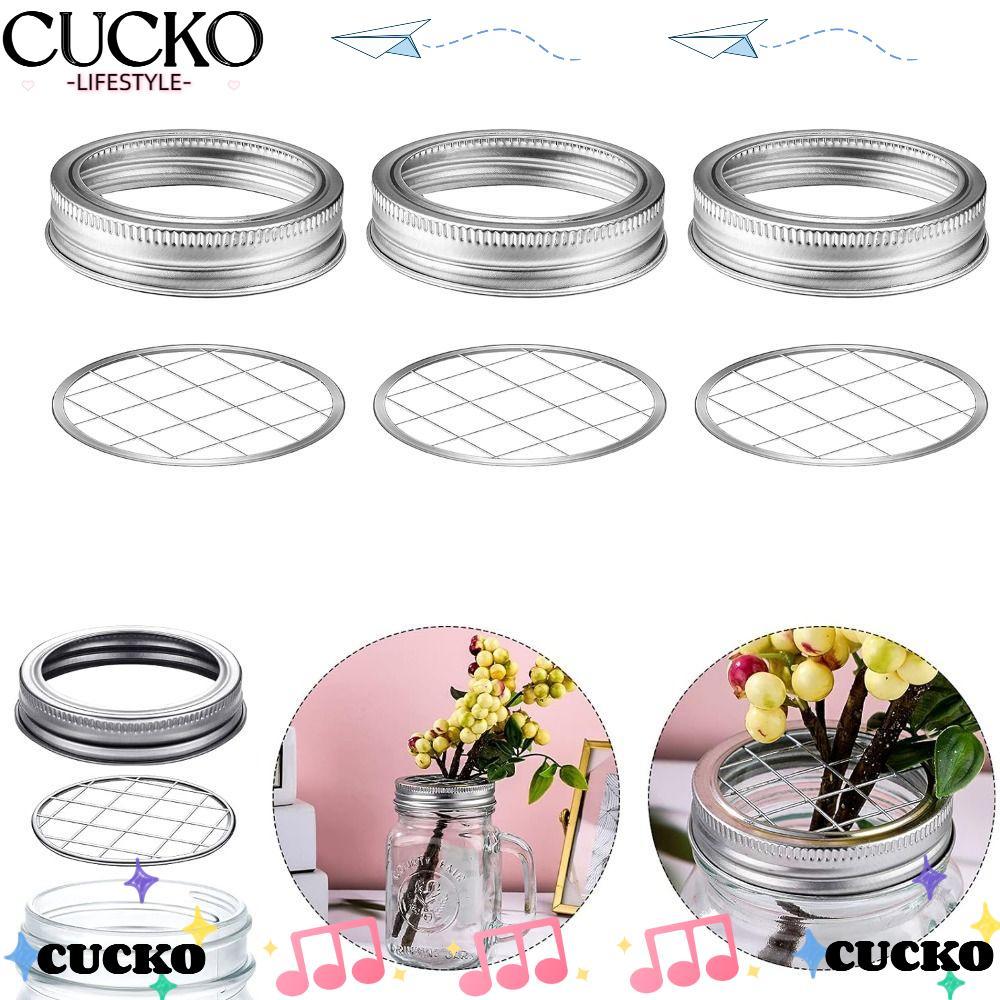 CUCKO 1 Nắp tổ chức hoa, Nắp tổ chức tiết kiệm không gian Nắp bình hoa Mason, Bền với lưới vuông Chè