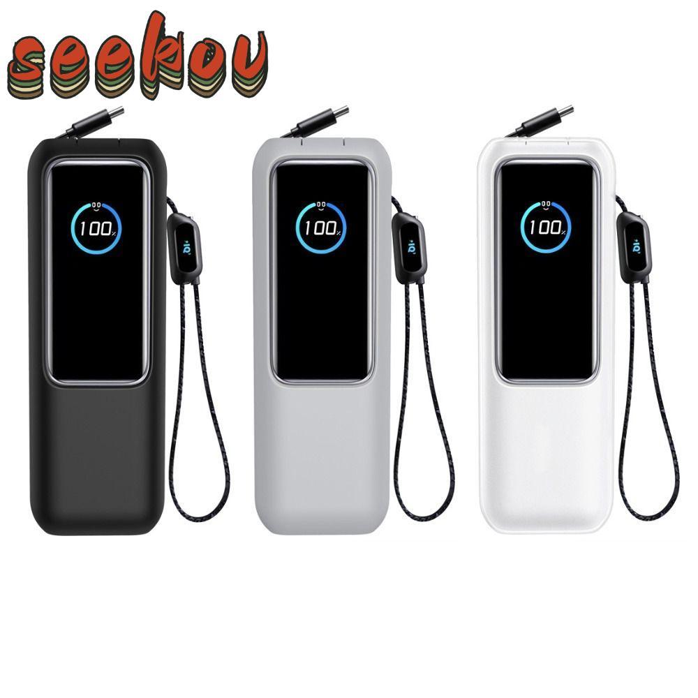 SEEKOV Bảo vệ, silicon di động mềm, chống bụi chống sốc cho ngân hàng điện Anker Zolo (25000mAh 165W