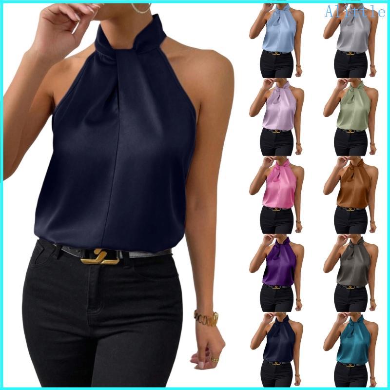 Áo hai dây không tay thanh lịch Alia dành cho nữ