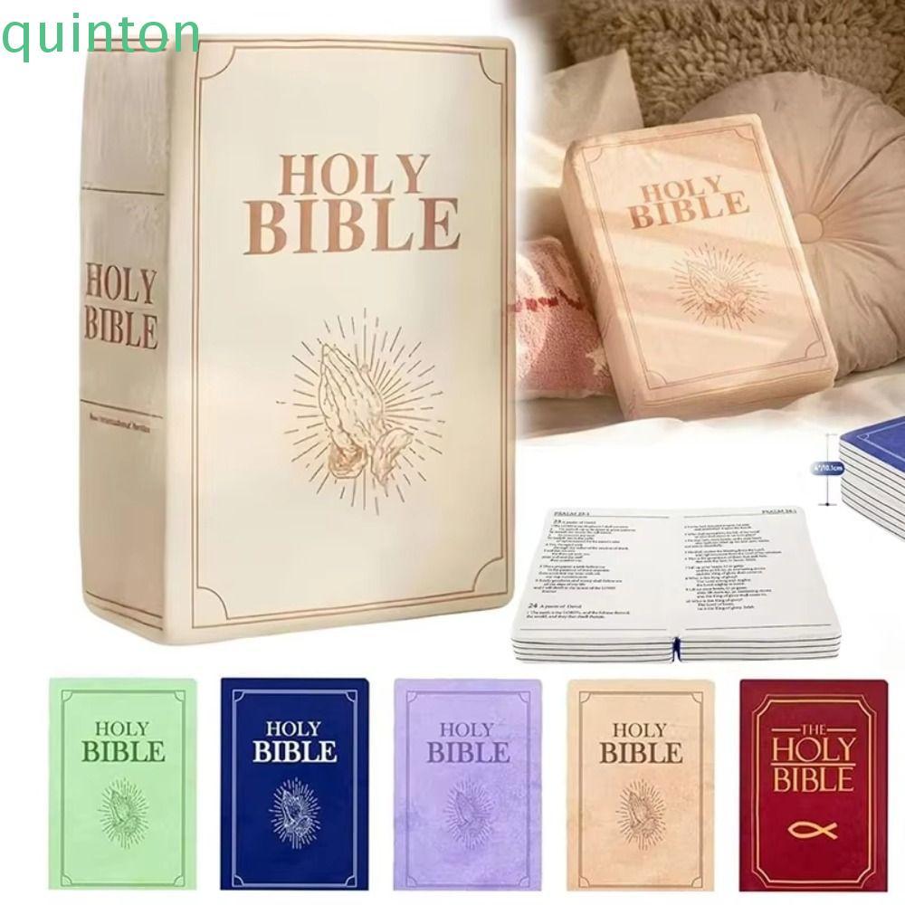 QUINTON Gối Ném Kinh Thánh, Đệm Sofa Sang Trọng Đồ Chơi Gối Kinh Thánh, Phòng Khách Trang Trí Nhà Dễ