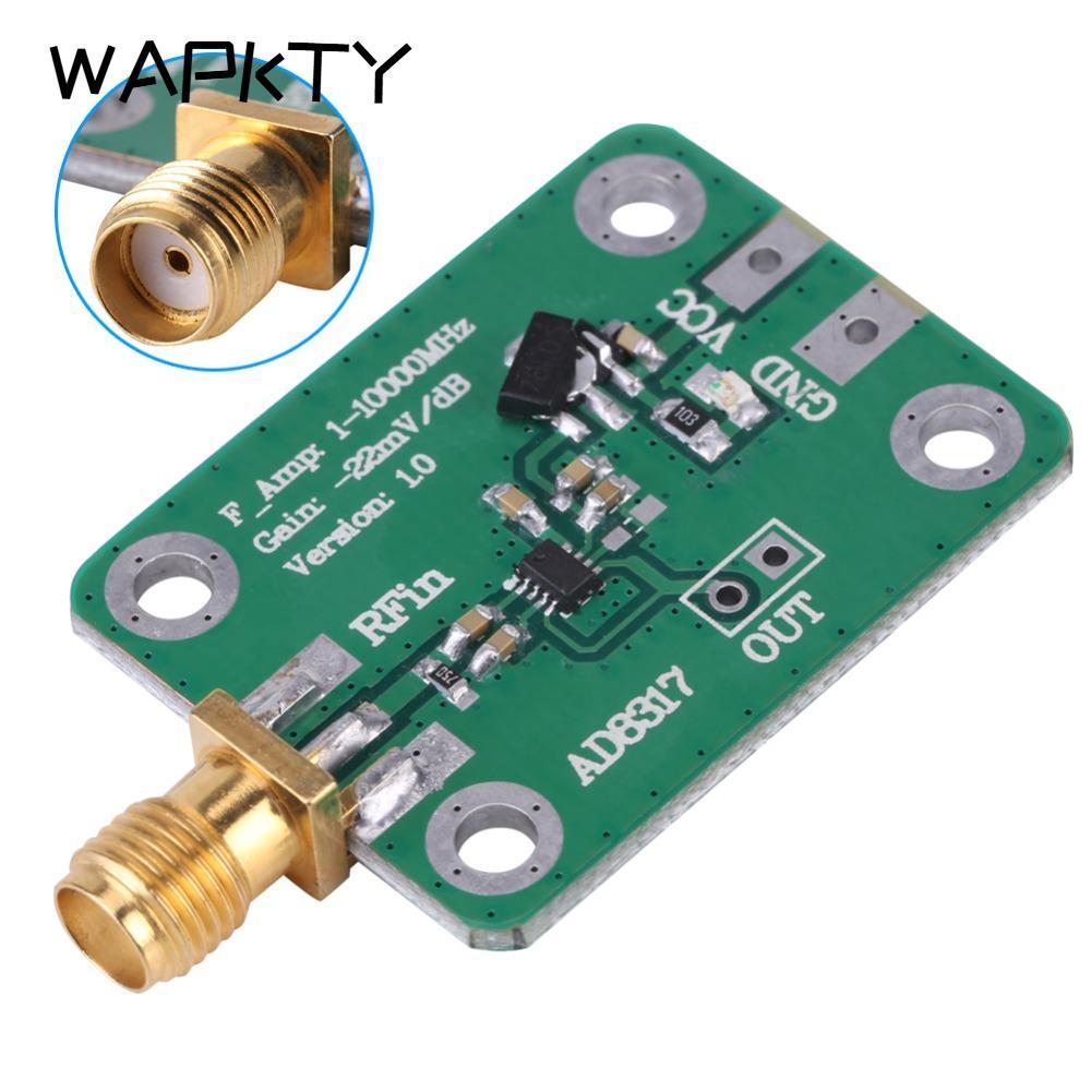 WAPKTY AD8317 Máy dò logic Phát hiện nguồn tín hiệu nguồn, -55dBm đến 0dBm 1M-10000 MHz Đồng hồ đo c