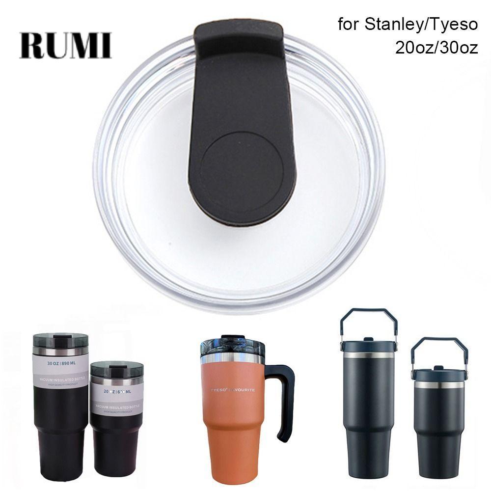 RUMI‌ Nắp cốc, Nắp chai nhựa chống tràn, Bền đa năng không có ống hút 20oz / 30oz Nắp thay thế niêm 