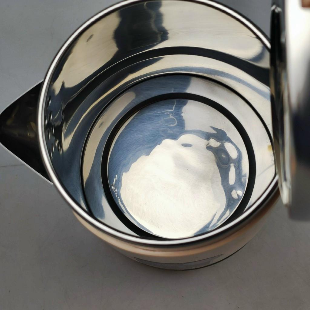 Ấm Siêu TốcTHÁI LAN Cao Cấp 2.5L, Ấm Đun nước 2 Lớp Loại Lớn, Nồi Đun Nươc Tiện Lợi,am dun nuoc sieu