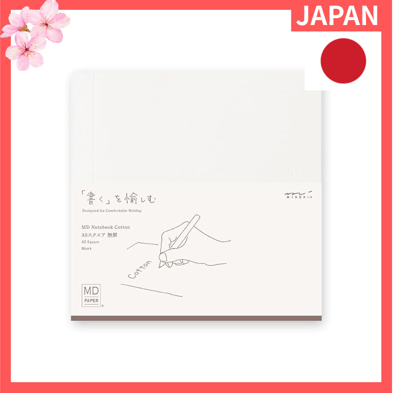 Midori MD Notebook & Cover A5 Square Collection【Direct from Japan】
