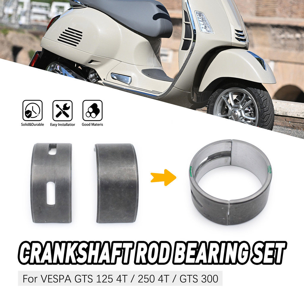 Phụ kiện xe máy Trục khuỷu Rod Bearing SET cho VESPA GTS 125 4T VESPA GTS 250 4T VESPA GTS 300