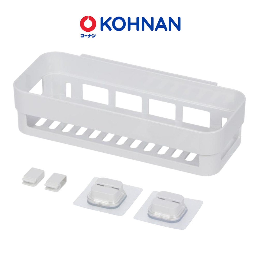 Kệ để đồ nhà tắm KOHNAN đa năng dán tường, gọn nhẹ, đồ gia dụng tiện lợi