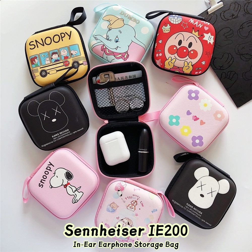[Giao hàng nhanh] Dành cho tai nghe nhét tai Sennheiser IE200 Túi đựng tai nghe cáp dữ liệu hoạt hìn