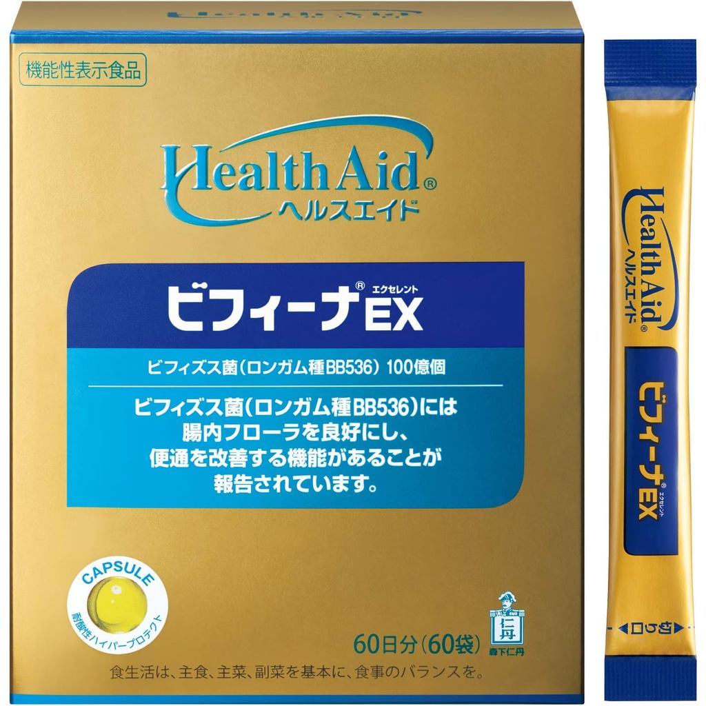 [HÀNG NHẬT] Men vi sinh Health Aid Bifina EX Nhật Bản loại EX 60 gói200 G