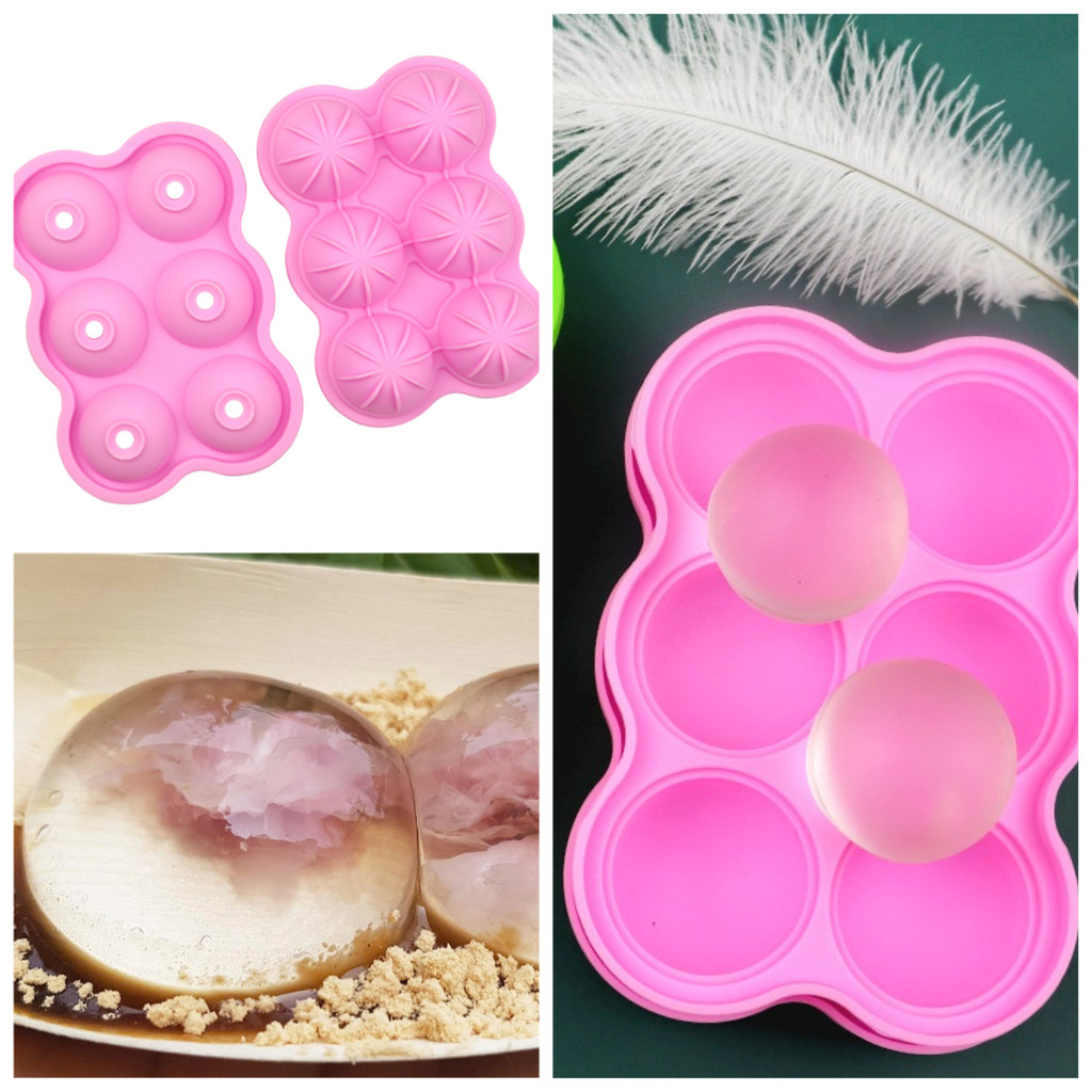 Khuôn Mochi Silicon 2 Mặt, Khuôn Tạo Hình Mochi Giọt Nước Chất Liệu Silicone, Tạo Hình Miyu Mochi Nh