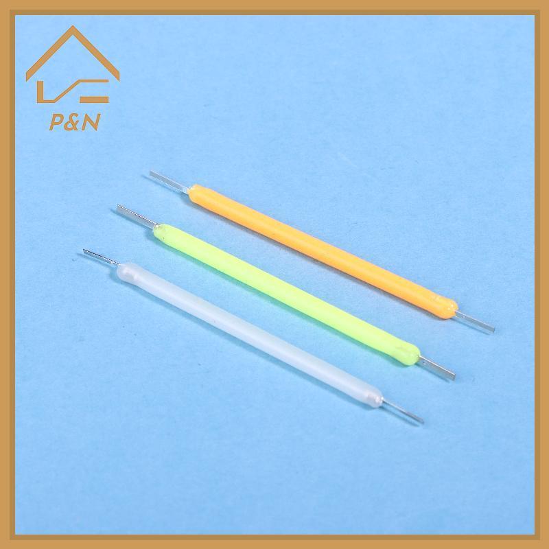 [P & N} 10 Bộ phận đèn dây tóc LED Edison 38mm DC3V Hạt LED Phụ kiện đèn sợi đốt Diode để chiếu sáng