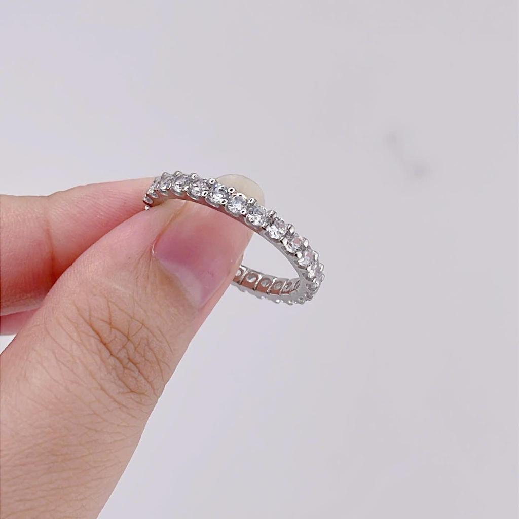 N91 - NHẪN FULL ĐÁ XINH YÊU