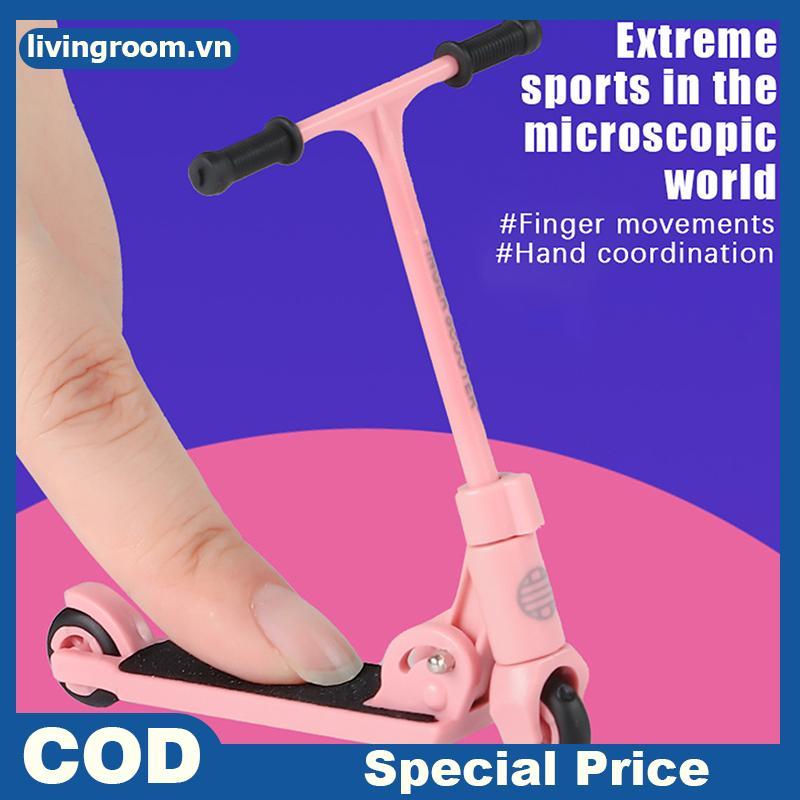 LIROOM Kids Kick Scooter Finger BMX Có thể gập lại T-type Finger Scooter Fingertip Movemet.