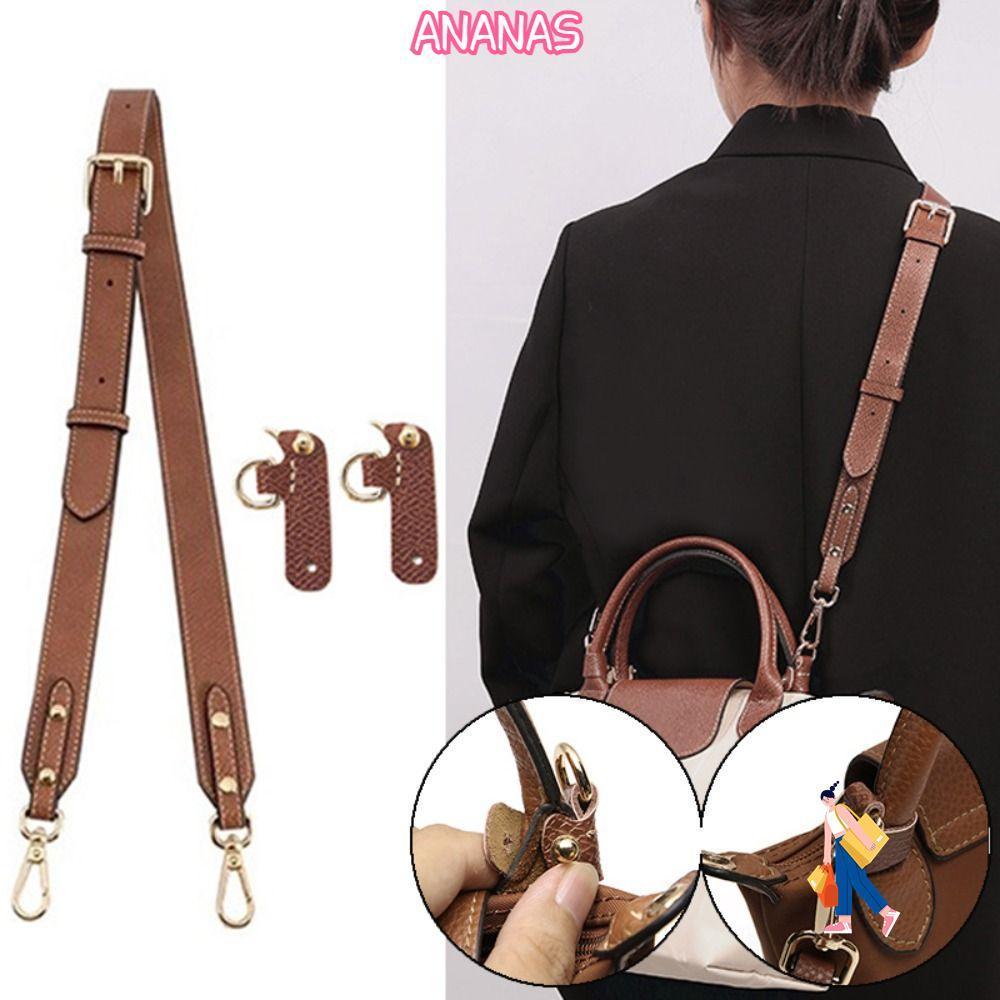 ANANAS Dây Đeo Vai Da Thật Chính Hãng, Khóa Chuyển Đổi Thay Thế DIY, Sửa Đổi Túi Xách Không Đục Lỗ T