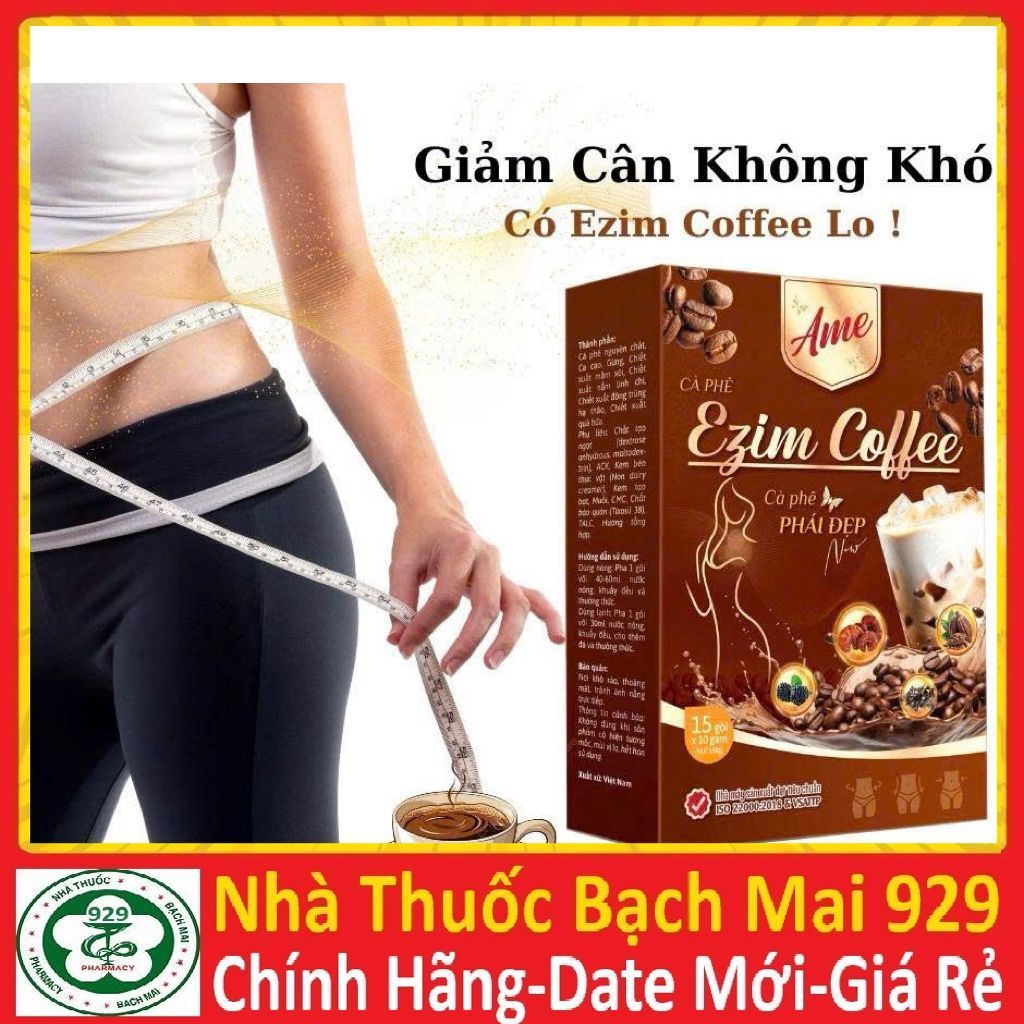Ezim Coffee Hỗ Trợ Giamm 1-2 Kyy [New 15 Gói/Hôp]
