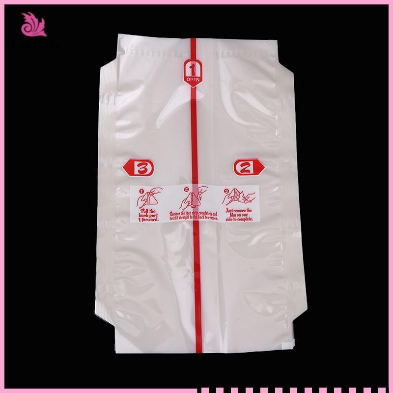 Eshylala 10 / 50 / 100 Chiếc Túi đựng cơm hình tam giác hai lớp dùng một lần Nori Rong biển Onigiri 