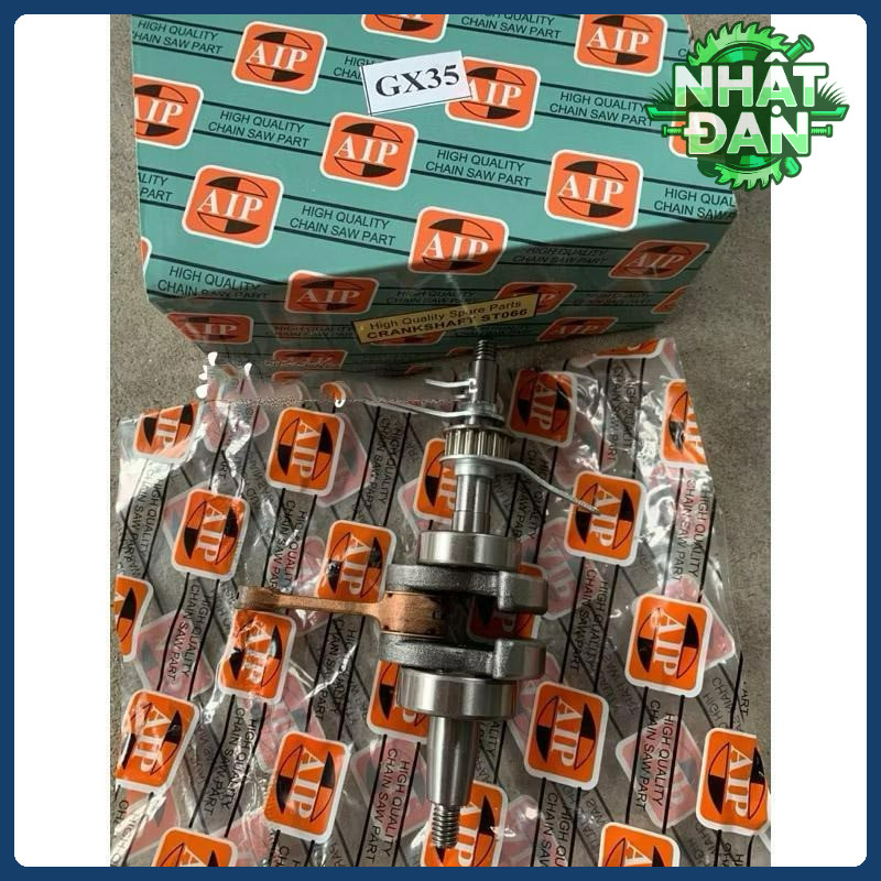 Trục cơ Gx35, Trục Khuỷu máy cắt cỏ GX35 GX25