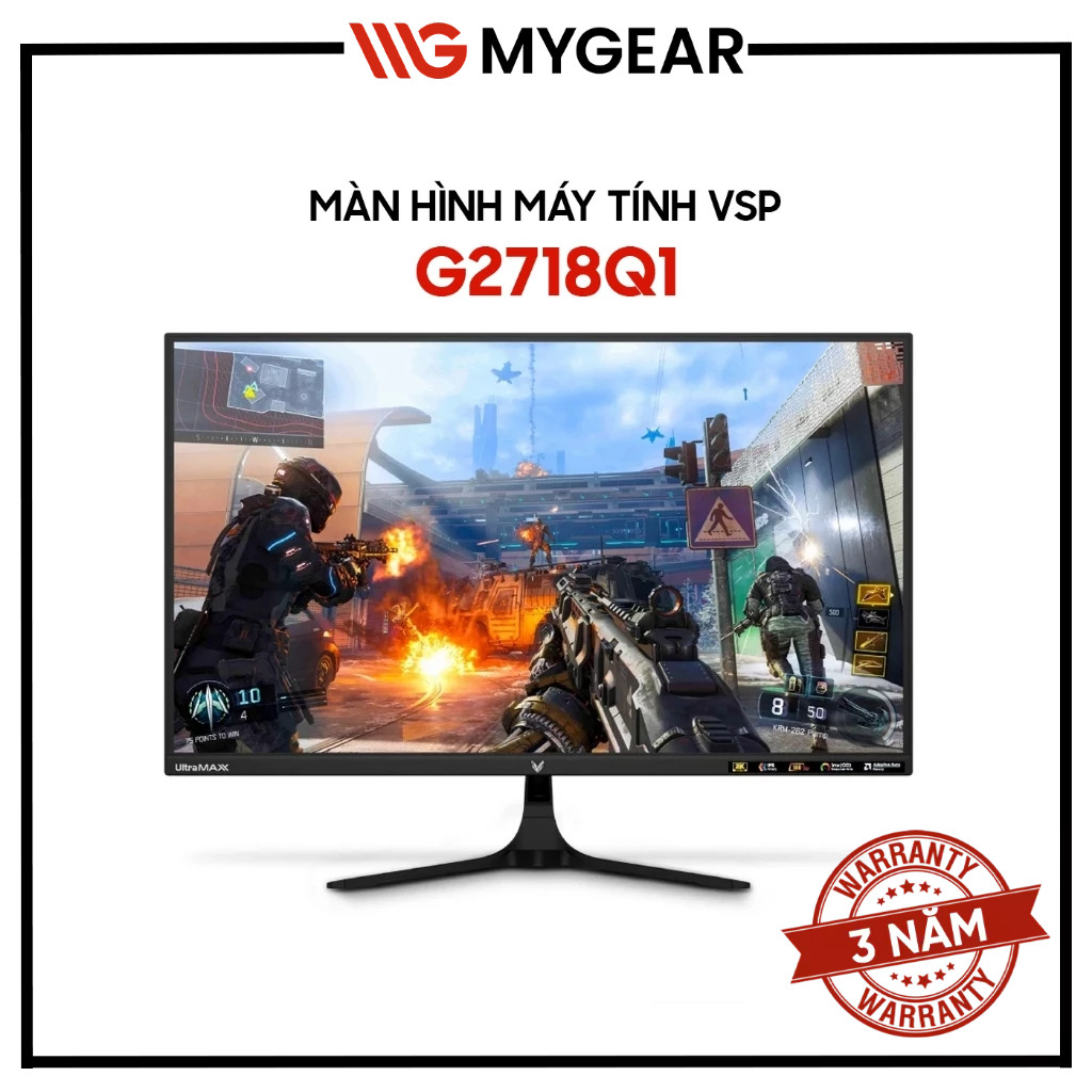 Màn hình Gaming VSP G2718Q1 27 inch 2K QHD 180Hz 1ms IPS
