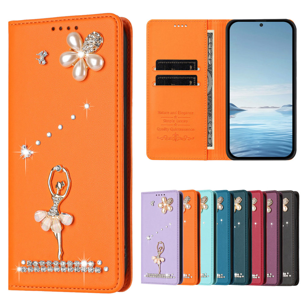 Ốp Lật Từ Tính Mạnh Mẽ Cho Samsung Galaxy A56 A55 A36 A17 A16 A15 A12 A10 A10S A03 A03S A02 A02S M02