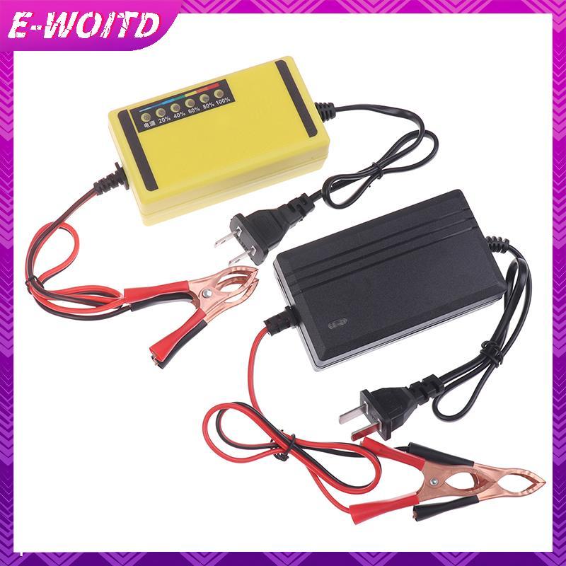 E-WOITD 12V 4AH-20AH Sạc 220V Điện Puls Sửa Chữa Sạc Ướt Khô Axit Chì Pin Màn Hình LED Moto Tru Sạc 