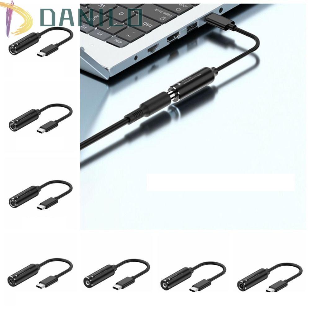 Cáp sạc DANILO Type-C sang DC Jack, Cáp sạc DC DC 65W DC sang Type-C, Nhận dạng tự động 3A PD Đầu ra