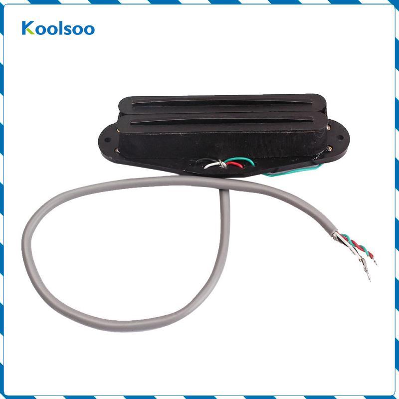 Đen Humbucker Mini Humbucker Hot Rail Pickup Cooper Sắt Nam Châm Gốm