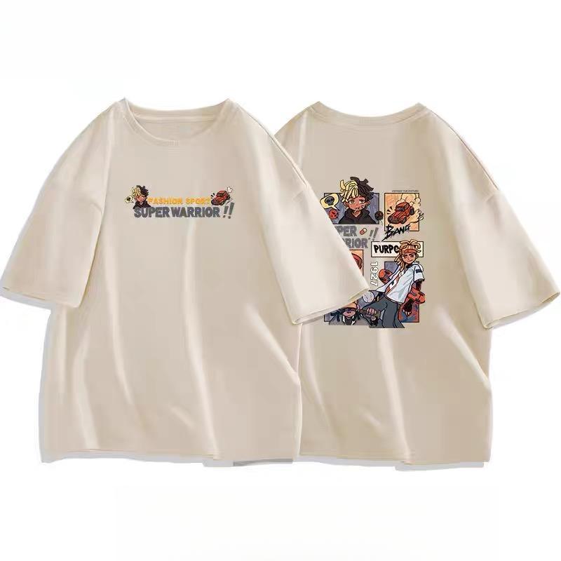 mới T-shirt cotton T-shirt, nam ngắn trẻ em mùa