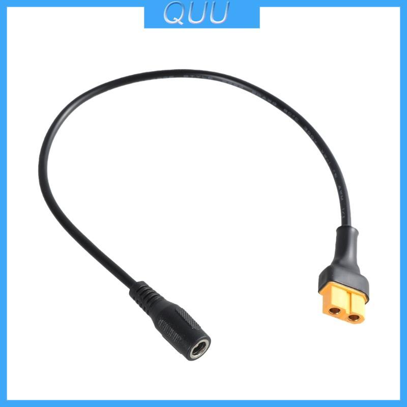 QUU XT60 Nữ Kết Nối Đến DC5525 5521 Cáp Nguồn Cho Dây Sắt Hàn TS100