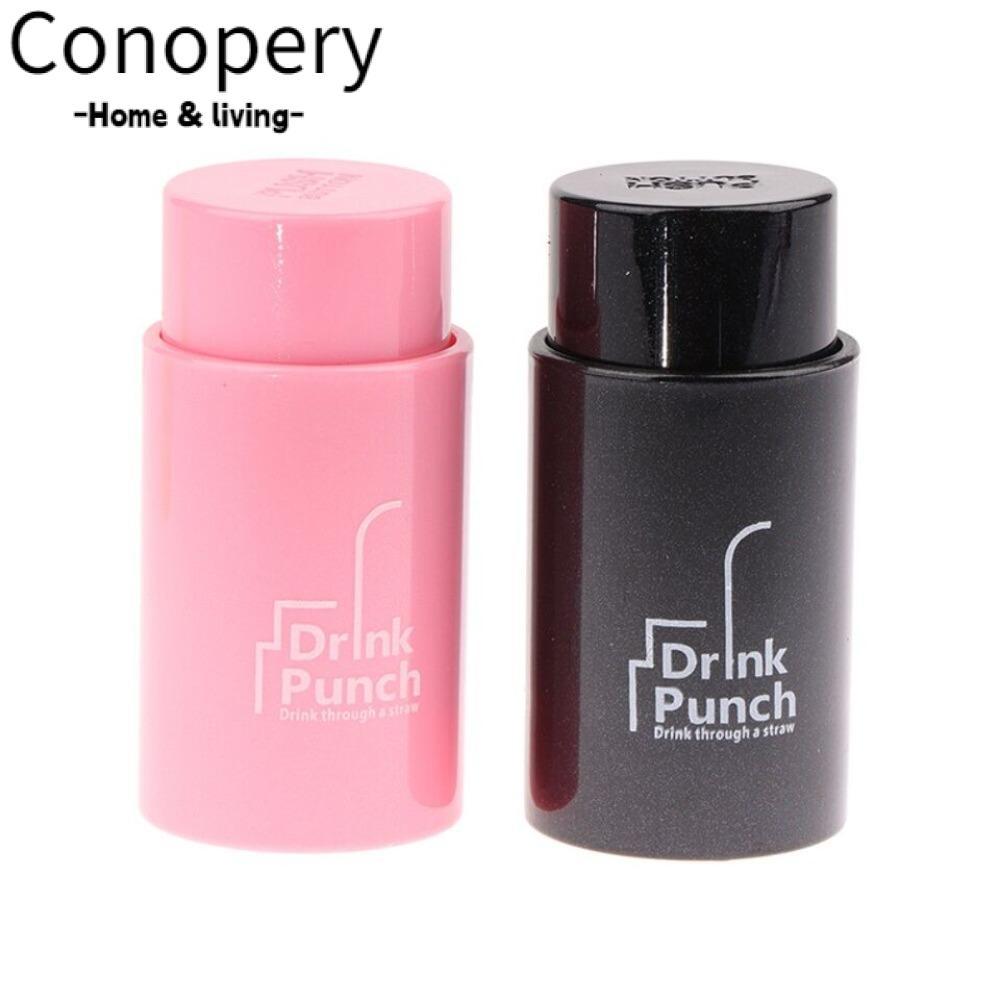 CONOPERY Chai Nước Giải Khát Punch, Dụng Cụ Mở Chai Kích Thước Nhỏ Hình Trụ, Máy Làm Lỗ Nắp Chai Mùa Hè Tiết Kiệm Nhân Công