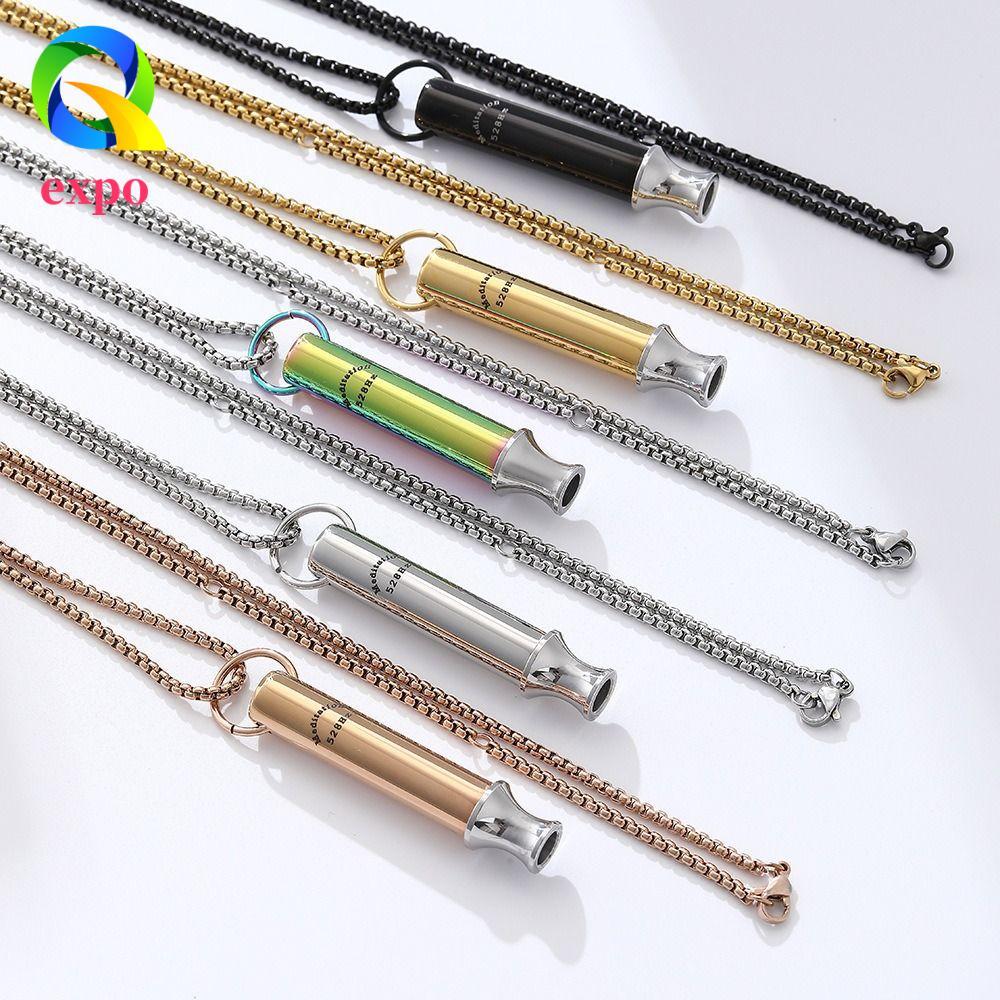 expo limit Thiền Mặt Dây từ thép titan 528Hz - Vòng cổ yoga phù hợp cho thiền