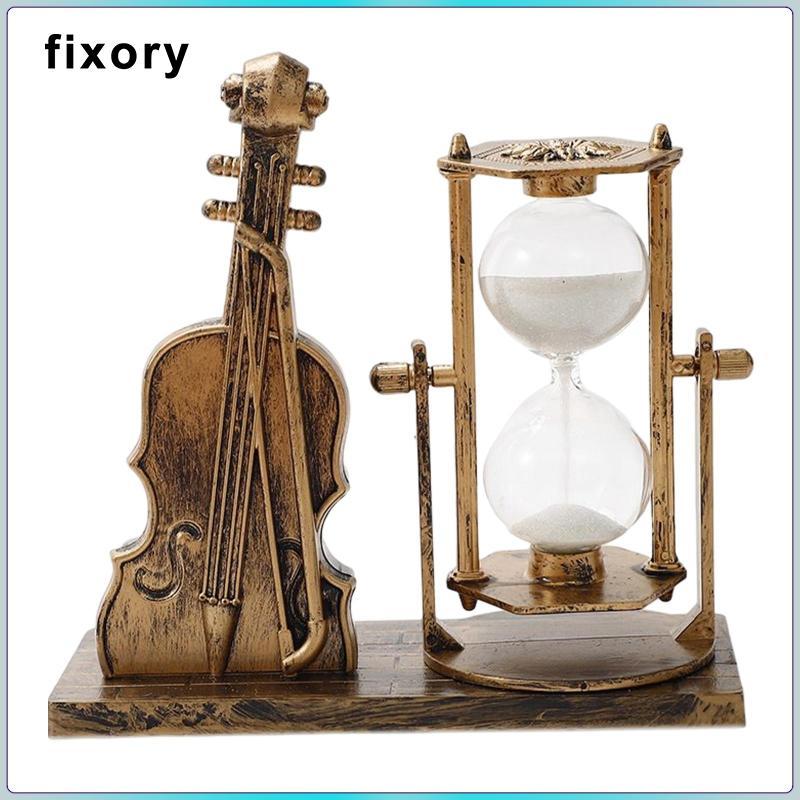 Để Bàn Đồng Hồ Cát Violin Cát Cát Cát Cát Đồng Hồ Retro Sáng Tạo Trang Trí Cho Lễ Hội Bàn Phòng Khác