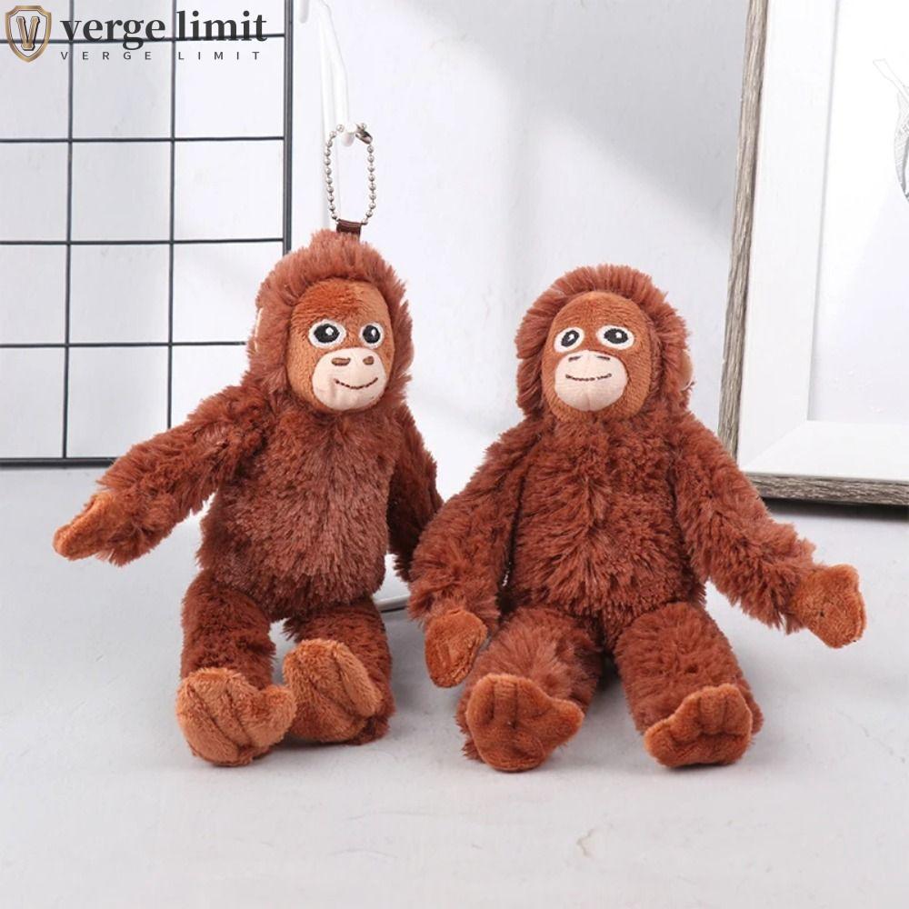 VERGE LIMIT Phim hoạt hình Gorilla Đồ chơi sang trọng, Chimpanzees Monkey Cartoon Gorilla Chimpanzee