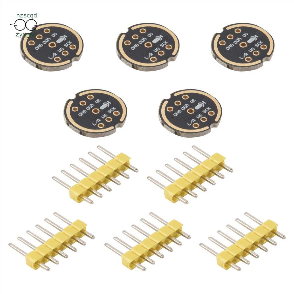 5 Mô-đun micrô đa hướng INMP441 MEMS Hỗ trợ giao diện I2S công suất thấp cao