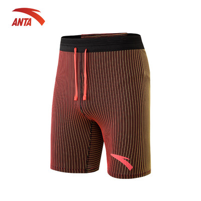 ANTA Quần Short Nam Quần Short legging Nén Chạy Bộ Thoáng Khí Quần Chạy Marathon Chuyên Dụng 152535302R