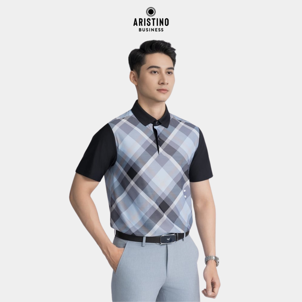 Aristino Business Áo Polo Nam chất liệu poly cao cấp 1PS024AZ