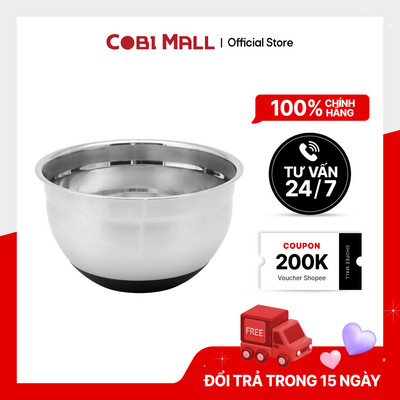 Bát Trộn Chống Trượt Nhựa Cao Cấp Đa Năng, Đế Chống Trượt – Cobi Home