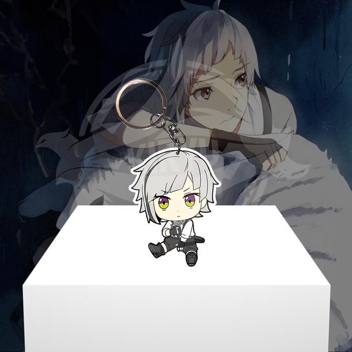 Gantungan Kunci Anime Bungou Stray Dogs Nakajima Atsushi  - Ganci Akrilik - Keychain Acrylic - Atsus