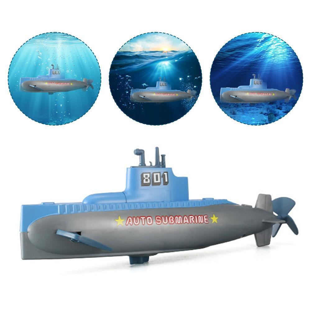 Trẻ Em Chơi Nước Tàu Ngầm Đồ Chơi Tắm Nước Chơi Mô Phỏng Tàu Ngầm Đồ Chơi Đồng Hồ K5r0