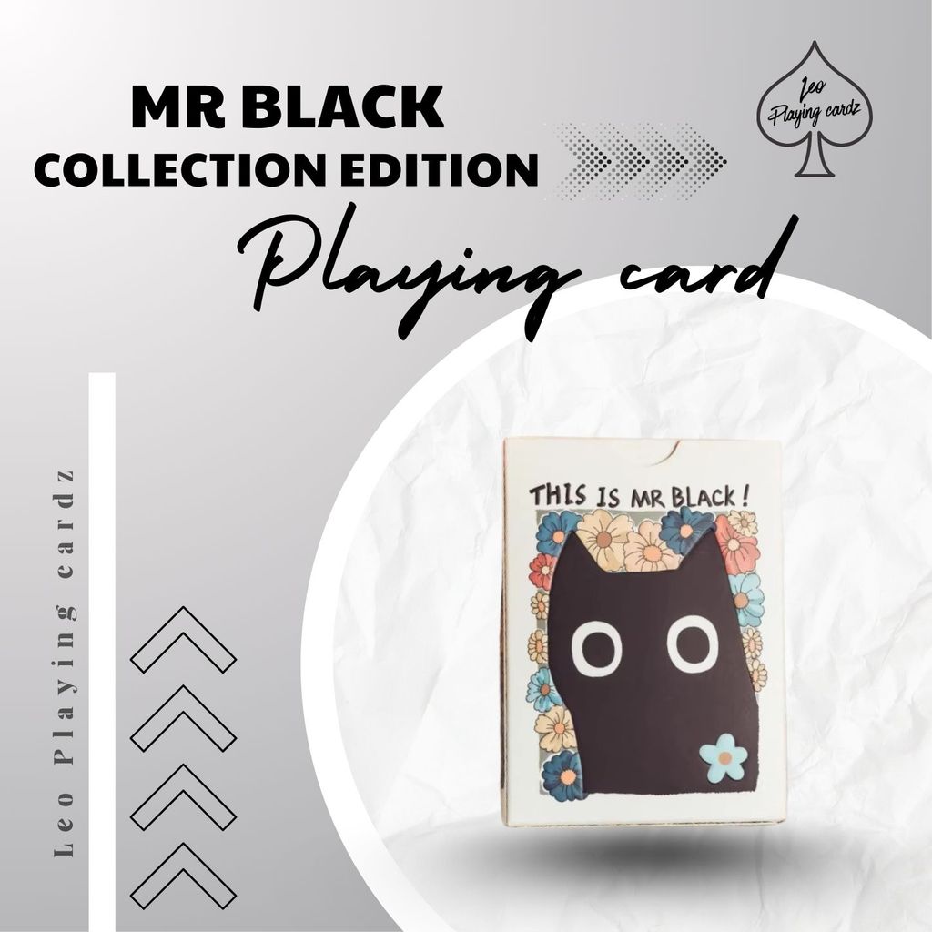 Bộ bài tây, sưu tầm MR BLACK COLLECTION EDITION playing card
