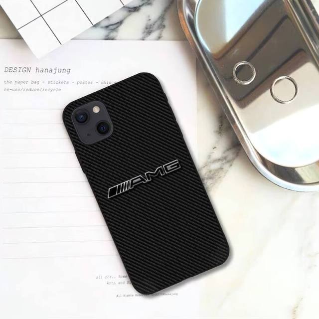 Ốp điện thoại AMG Mercedes Benz Vỏ bảo vệ Iphone 16 17 Pro Max Plus X S a3