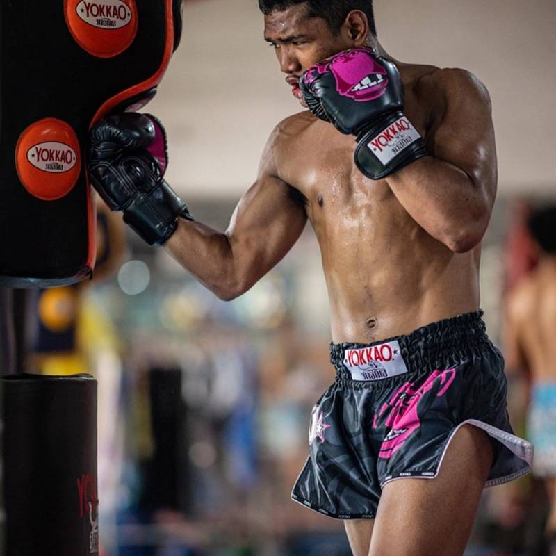 Yokkao Muay Thai Shorts Boxing Sanda Fighting Training Fighting Fighting Sports jXN4