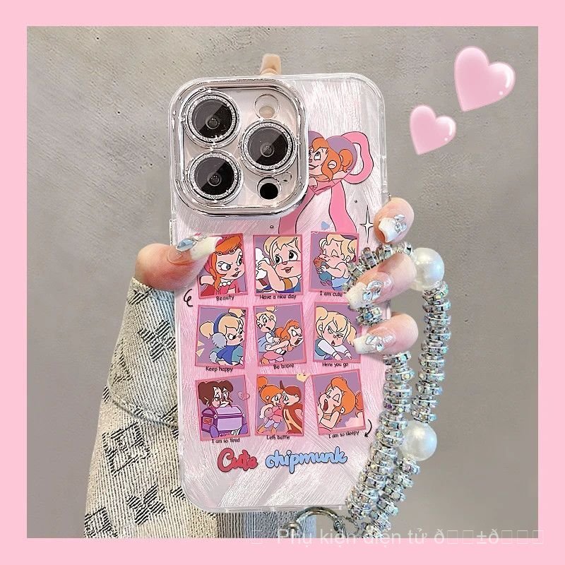 Óp lưng iPhone Jiugongge Girl Thích hợp cho Apple 16 Huawei vivo / oppo Xiaomi iPhone Vỏ điện thoại 