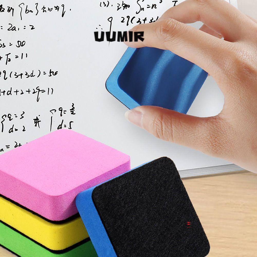 UUMIR Whiteboard Dry Eraser, Vuông Nhiều Màu Bảng Trắng Tẩy, Di Động Từ Flannel Lau Trường Văn Phòng