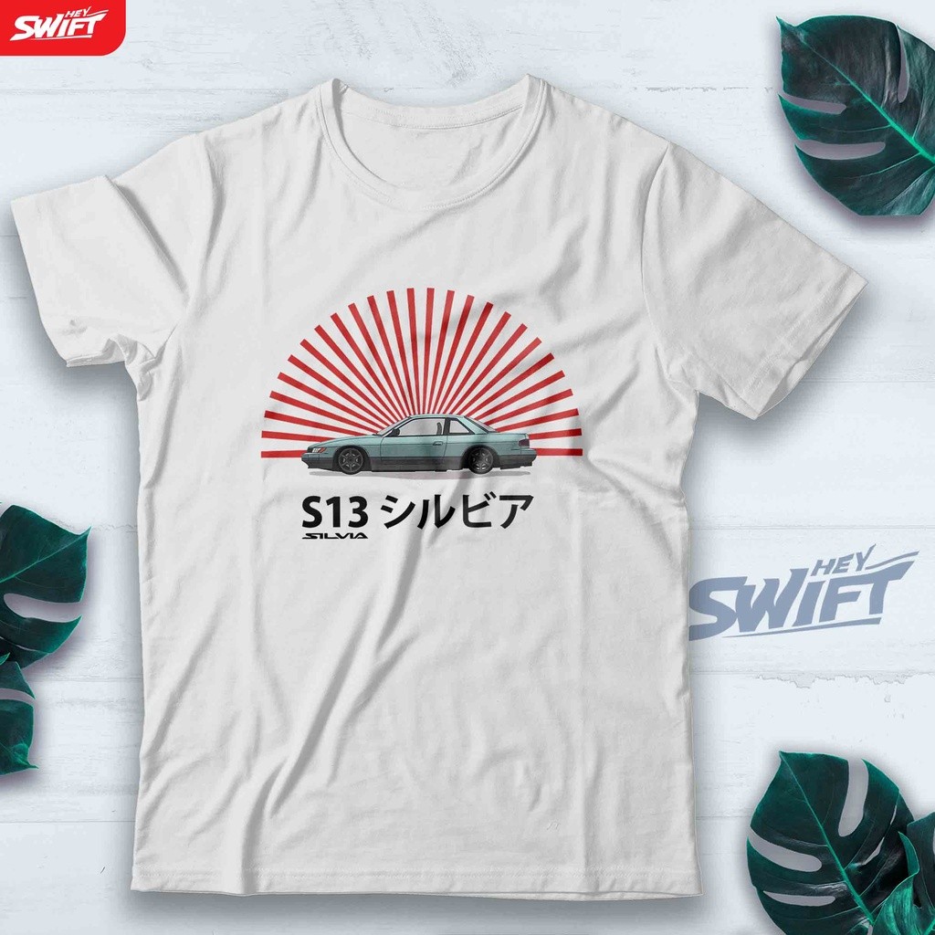 Nissan Silvia S13 Rising Sun - Áo Thun Chất Lượng Cao Cho Người Yêu Xe JDM