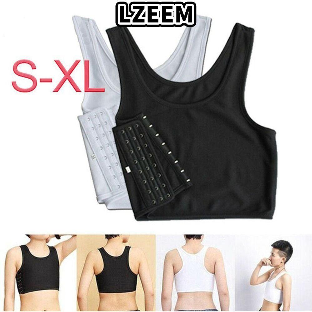 LZEEM Áo Định Hình Ngực Corset Gia Cố, Phù Hợp Style Tomboy