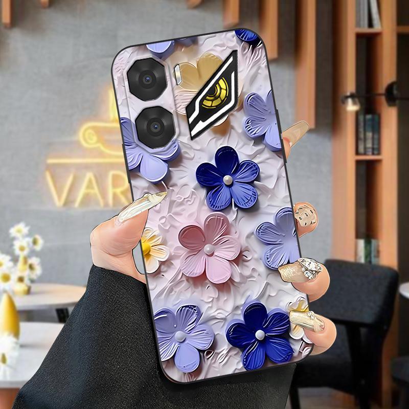 Ốp Lưng Cho ZTE Nubia Neo 3 5G Neo 5G Nubia Music Music Music 2 Neo 3 GT Neo 2 5G 3D Flower Case ZTE