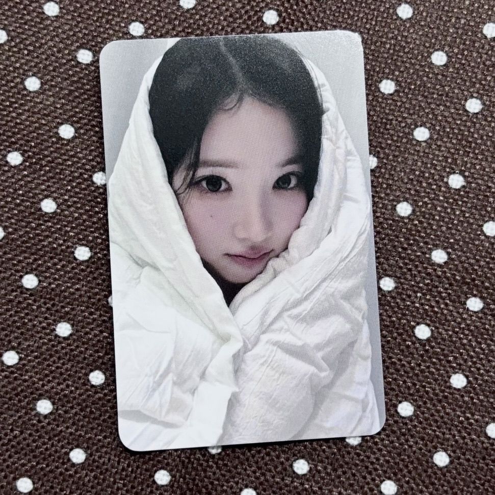 Hearts2Hearts trái tim em gái k4 chăn bông 2 jiwoo thẻ nhỏ Choi Ji Woo sm