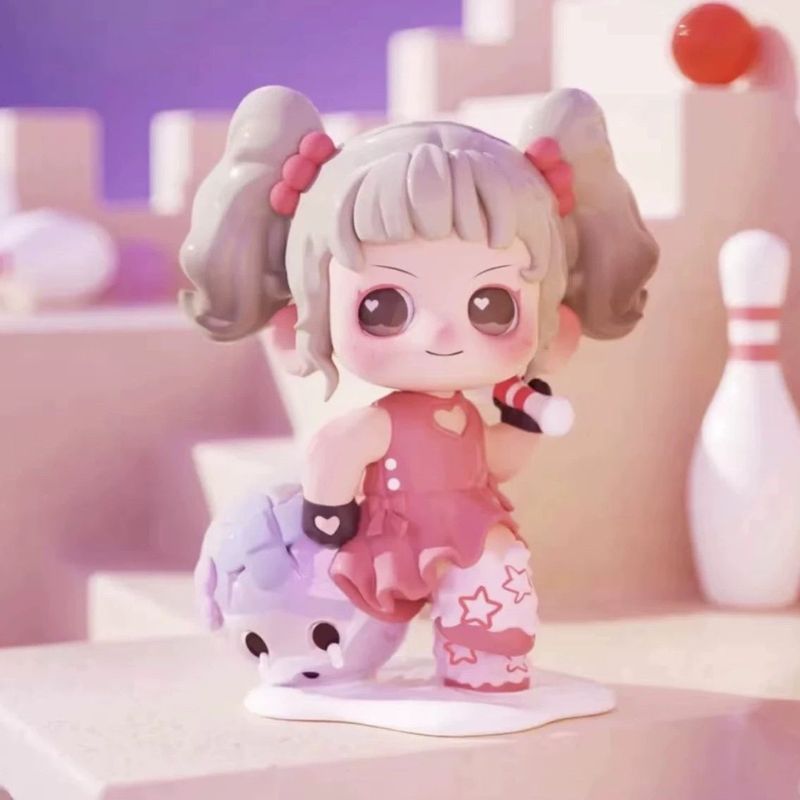 Black Play AllPinkDay Pink Anniversary OONA Second Generation Blind Box Trendy Toy Figurine Decorati