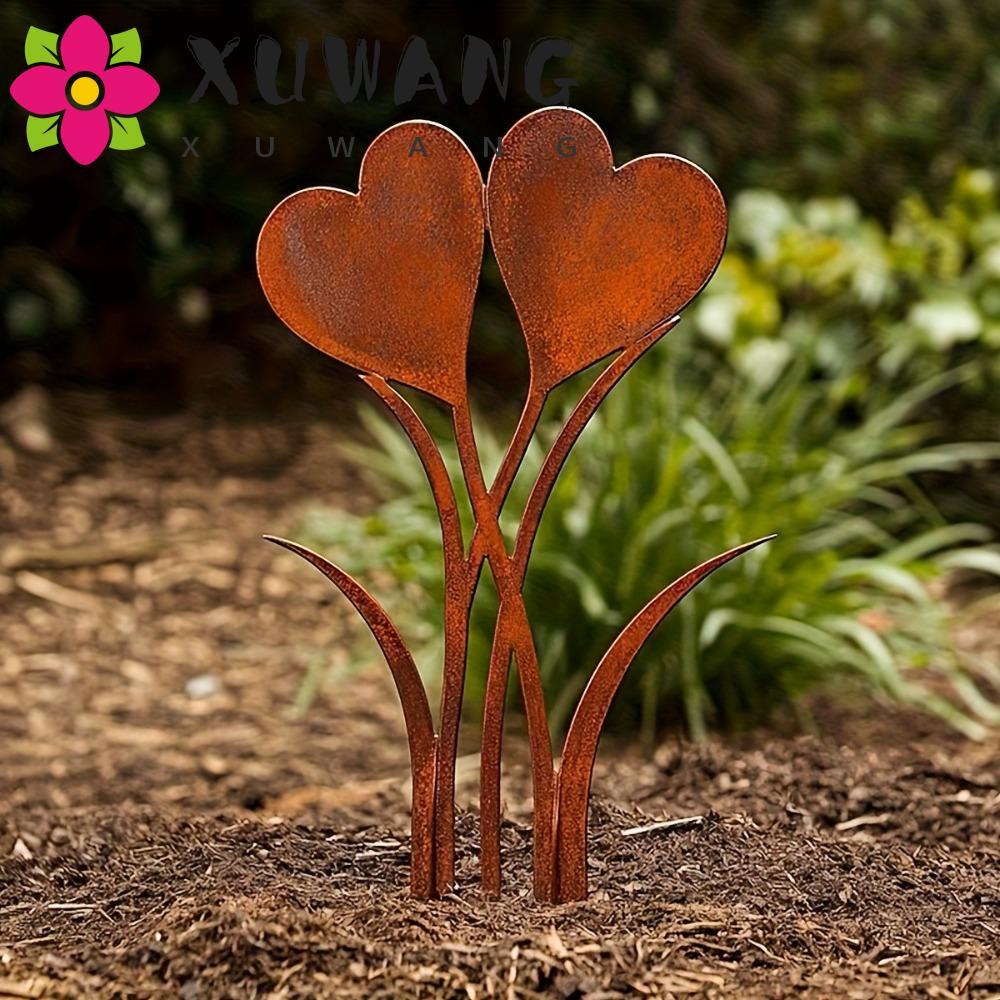 XUWANG Iron Heart Garden Cọc đất Cắm sân bền