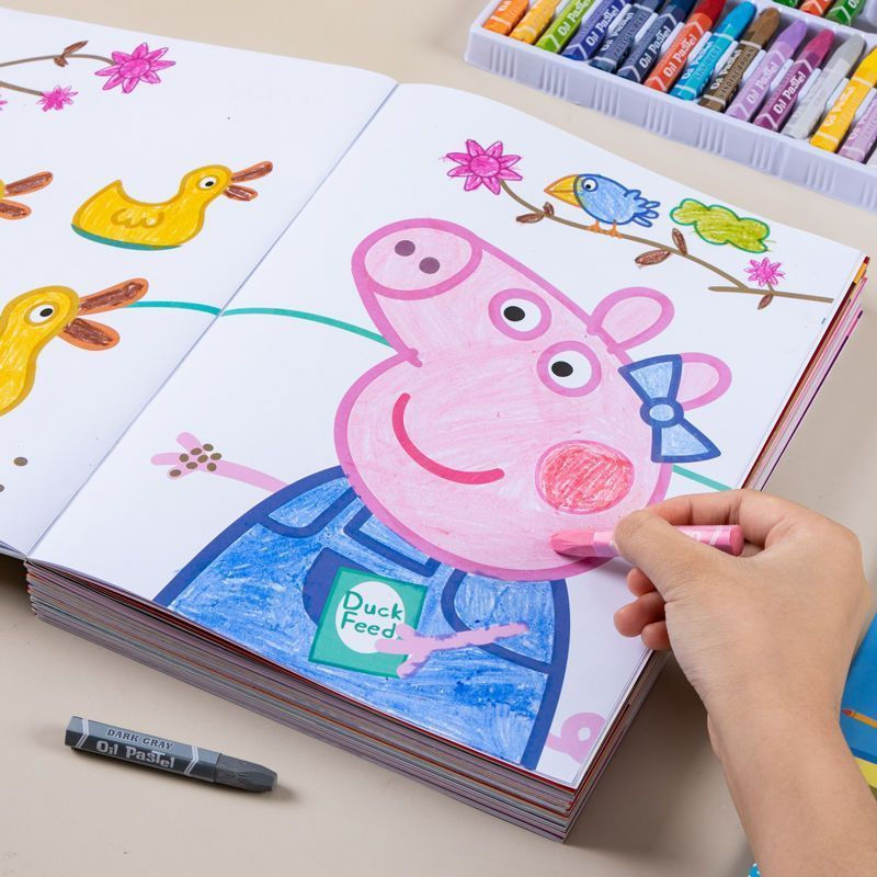 Drawing book3-6Coloring Book for Young Children New Kindergarten Doodle and Creative Drawing Book12y