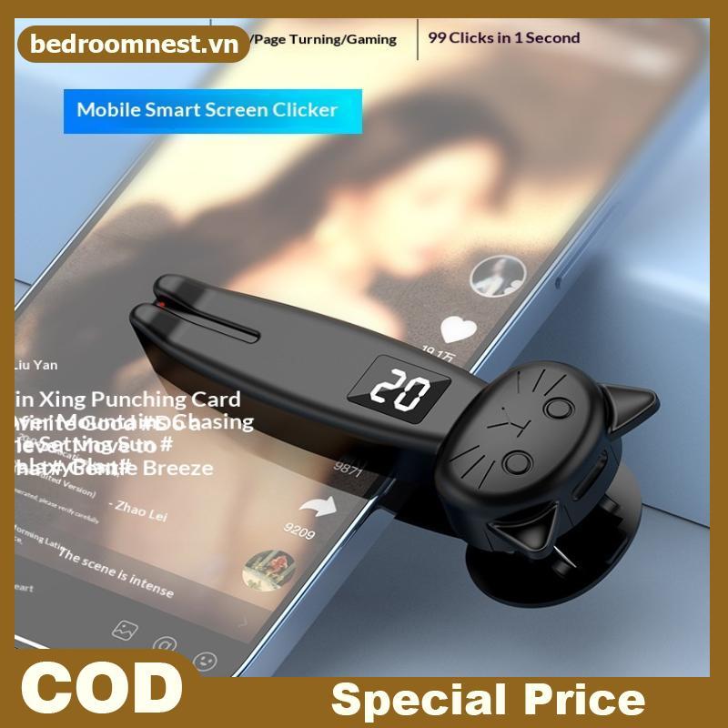 BEDROOM Bluetooth 5.3 Remote Page Turner & Camera Shutter Auto Clicker.